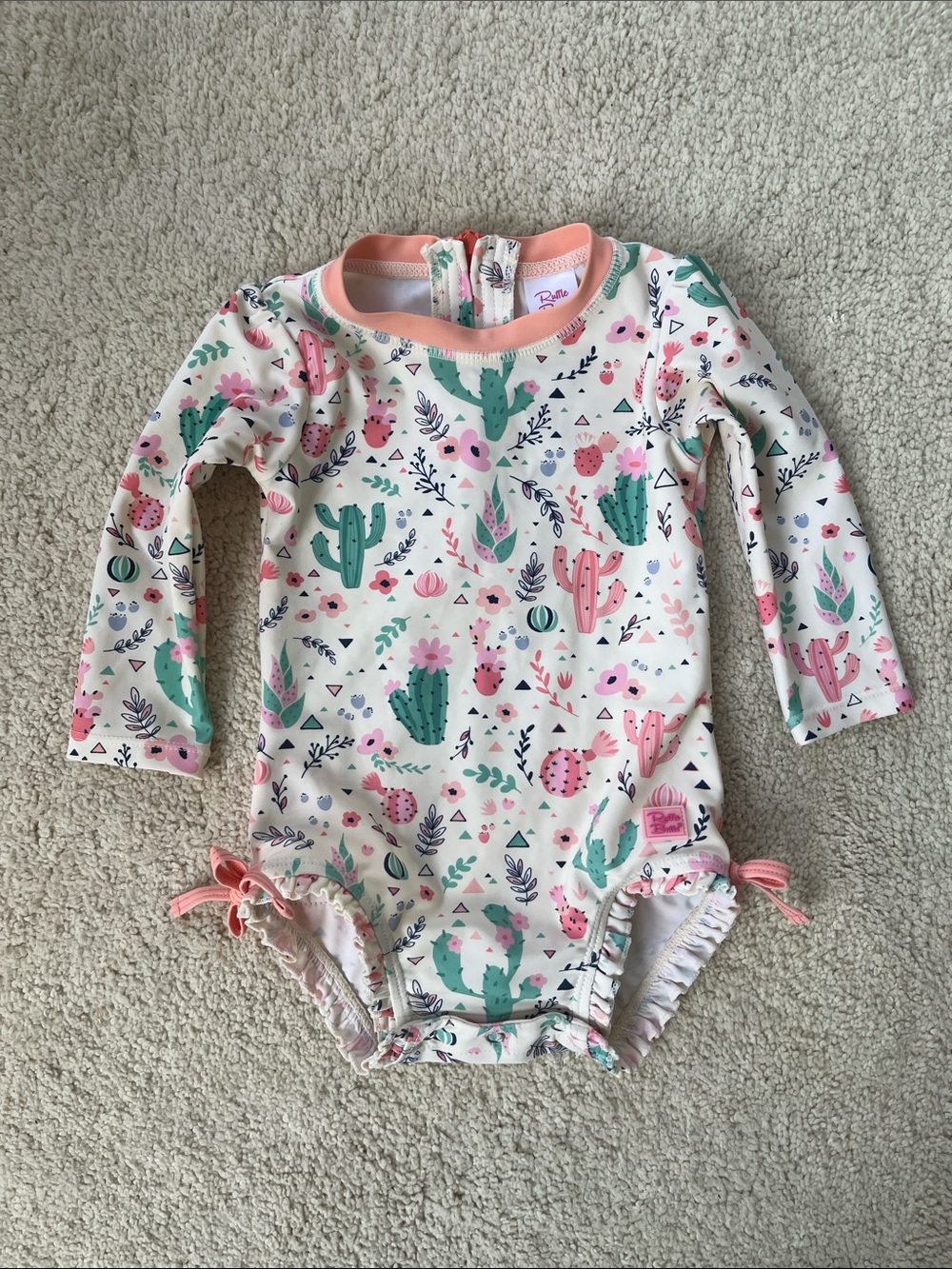 Ruffle Butts 12-18 M Cactus Bathing suit